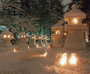 우에스기 눈등롱(上杉雪灯篭) 축제2